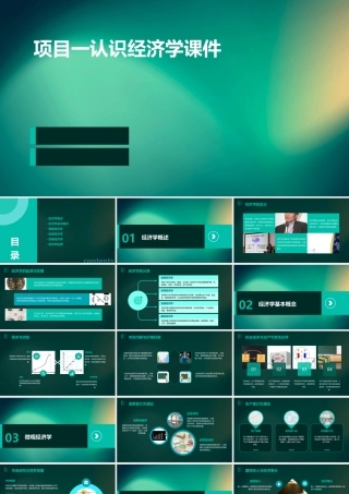 项目一认识经济学课件