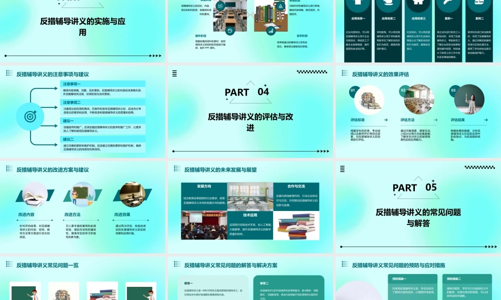 项反措辅导讲义(下)课件