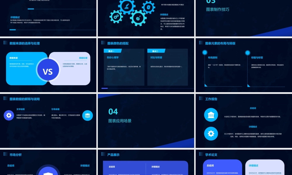 页国外创意精美绝伦图表课件