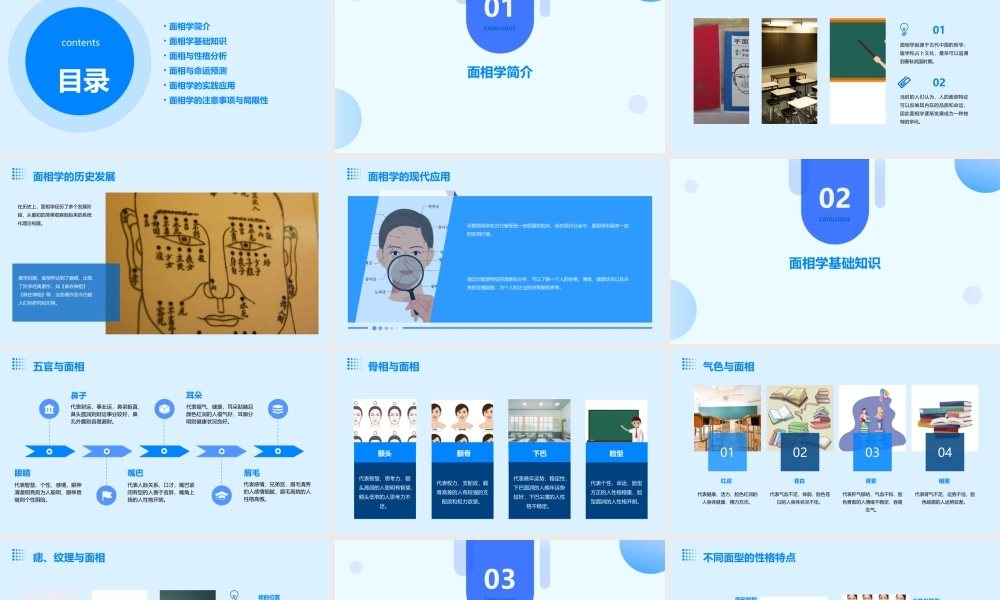 面相讲解之实用篇课件