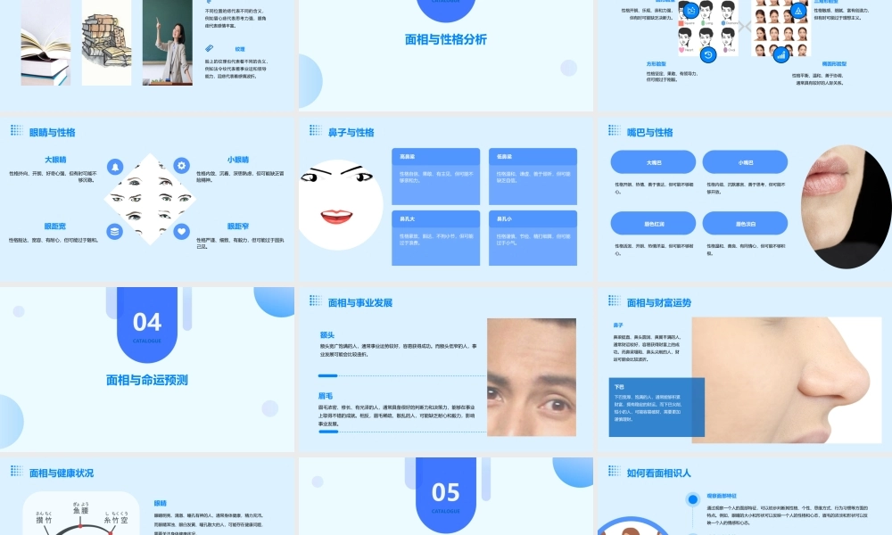 面相讲解之实用篇课件