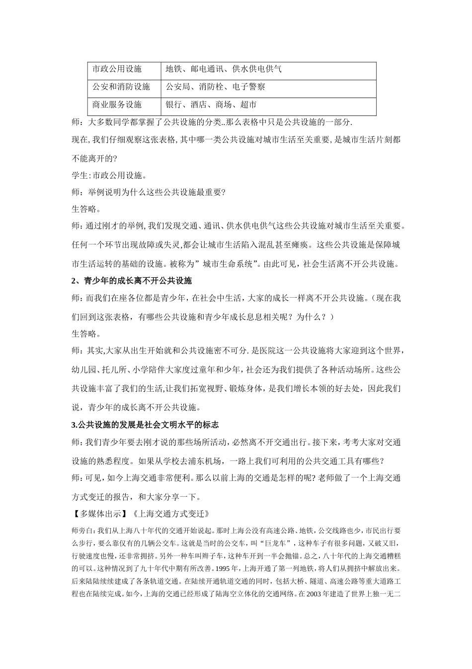 我们周围的公共设施（顾慈怡）_第2页