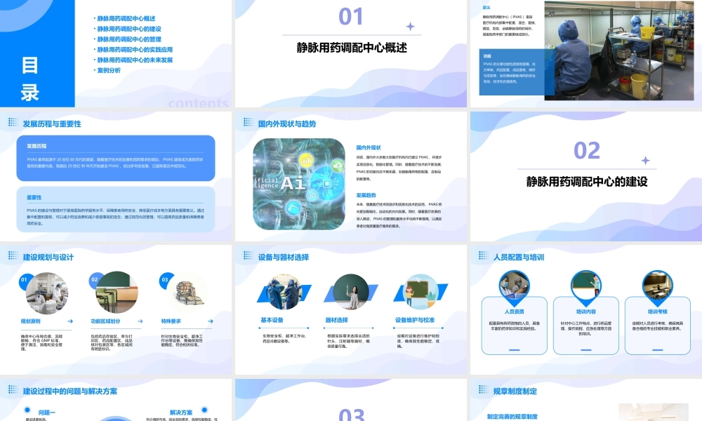 静脉用药调配中心的建设与管理课件