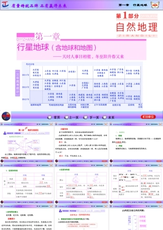 第一讲地球与地球仪