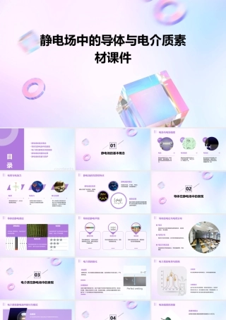 静电场中的导体与电介质素材课件