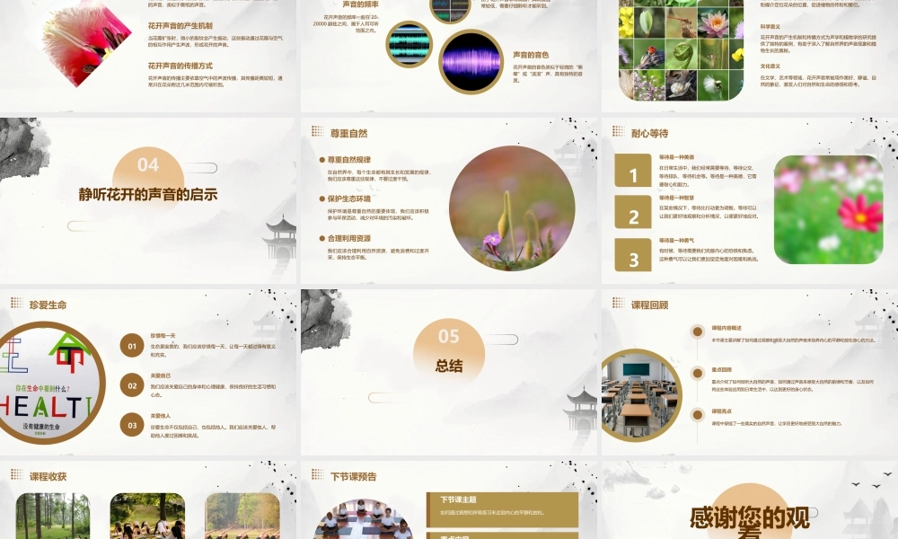 静听花开的声音(一)课件