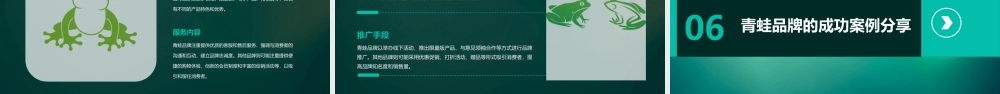 青蛙品牌思考与创意沟通素材课件