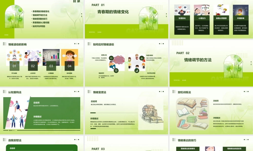 青春的情绪公开课课件