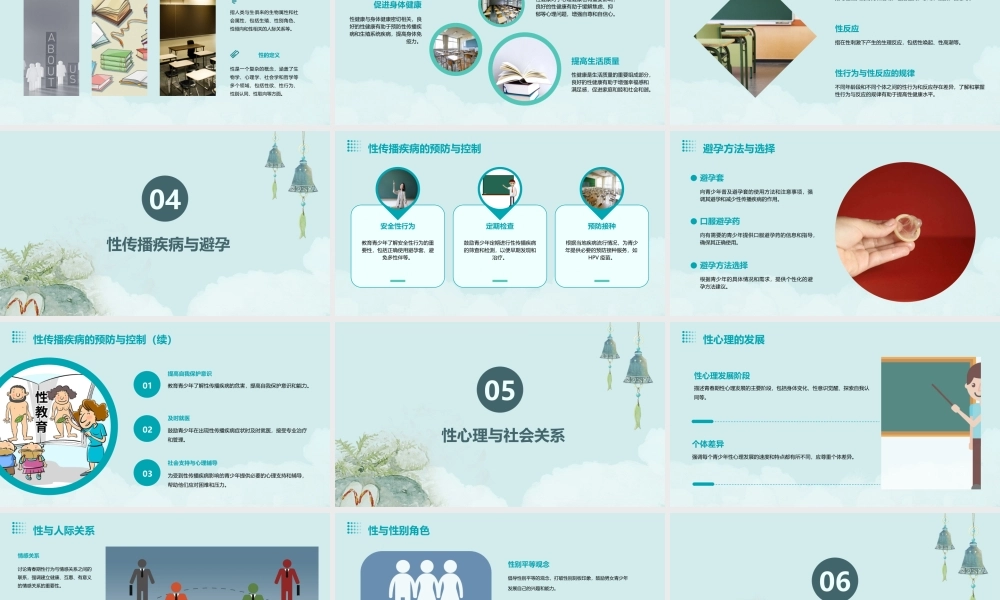 青春期性教育通用课件