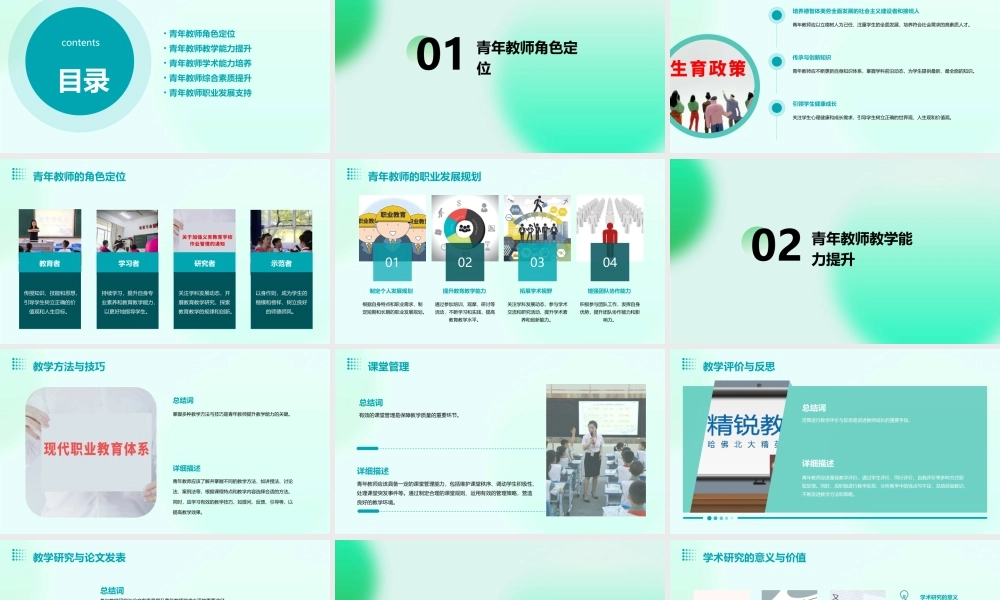 青年教师成长课件