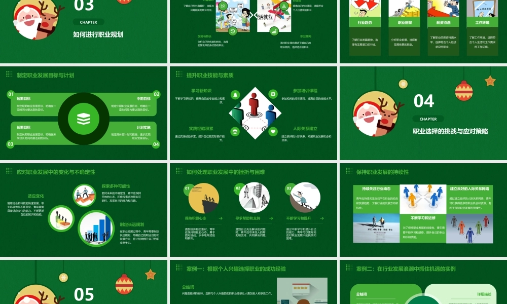 青年在选择职业时的考虑课件