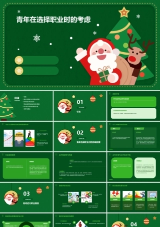 青年在选择职业时的考虑课件