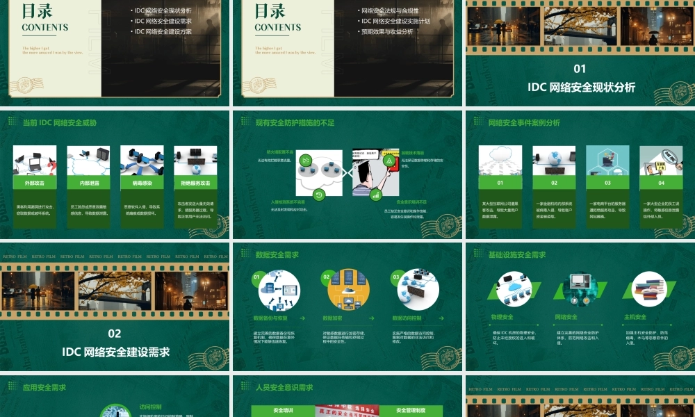 青岛网通IDC网络安全建设建议课件