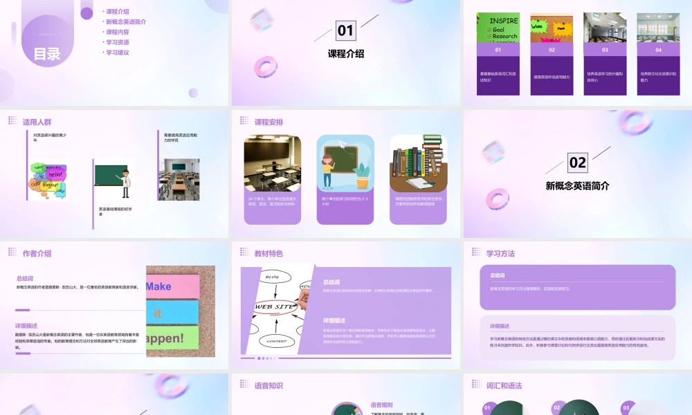 青少版新概念总入门级A课件