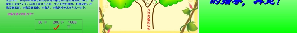 西师版万以内数的整理与复习