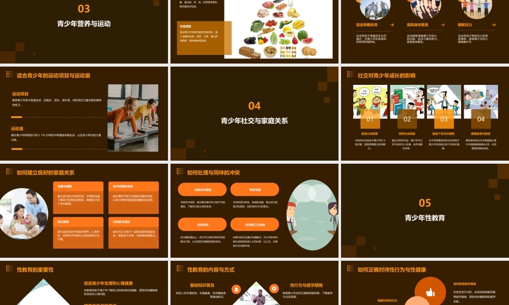 青少年健康成长知识讲座课件