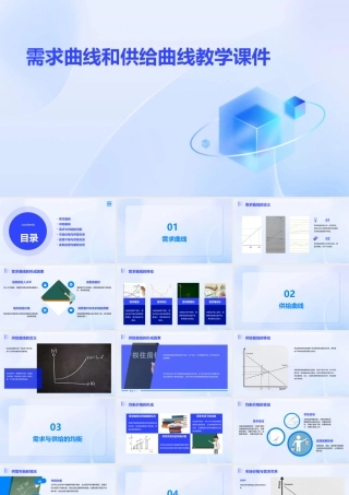 需求曲线和供给曲线教学课件