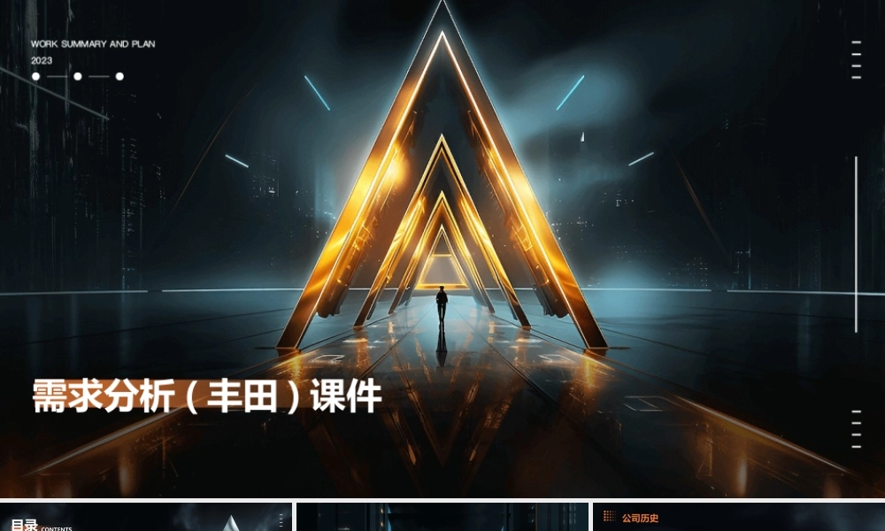 需求分析(丰田)课件