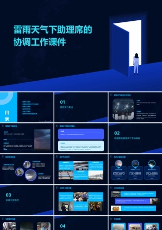 雷雨天气下助理席的协调工作课件