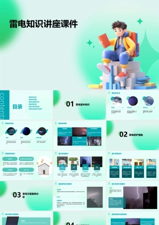 雷电知识讲座课件