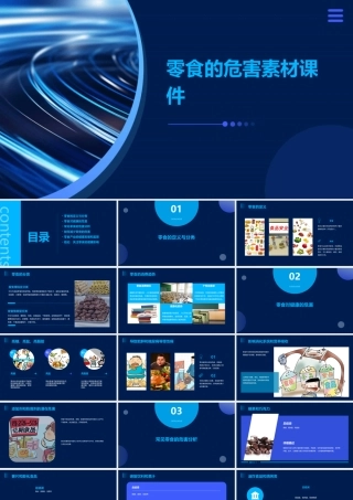 零食的危害素材课件