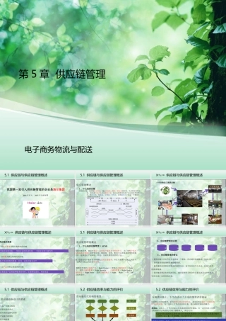 第五章《供应链管理》