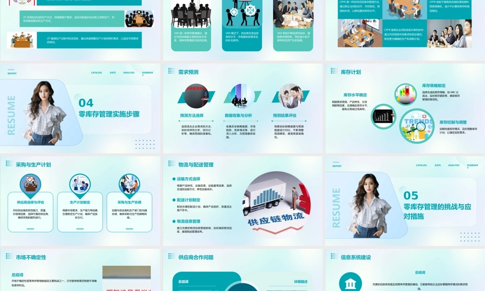 零库存管理说课稿课件