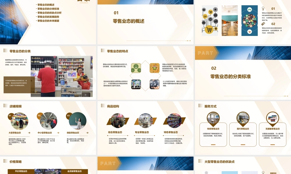 零售业态的分类及其标准课件