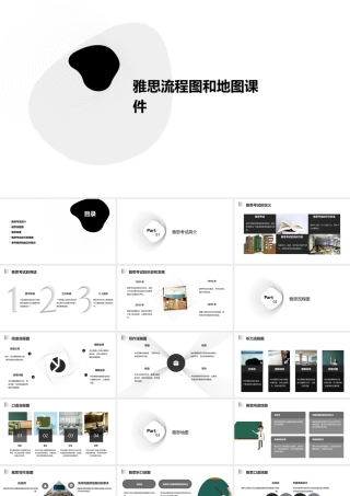 雅思流程图和地图课件