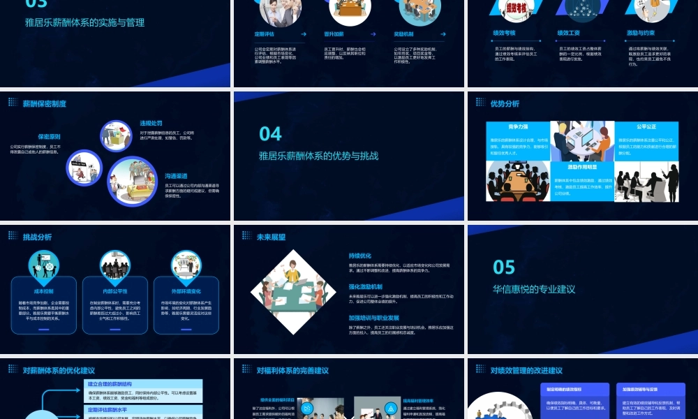 雅居乐薪酬体系华信惠悦课件