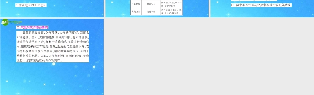 中考地理(会考)一轮复习专题课件 第13章 中国的地理差异 人教新课标版 课件