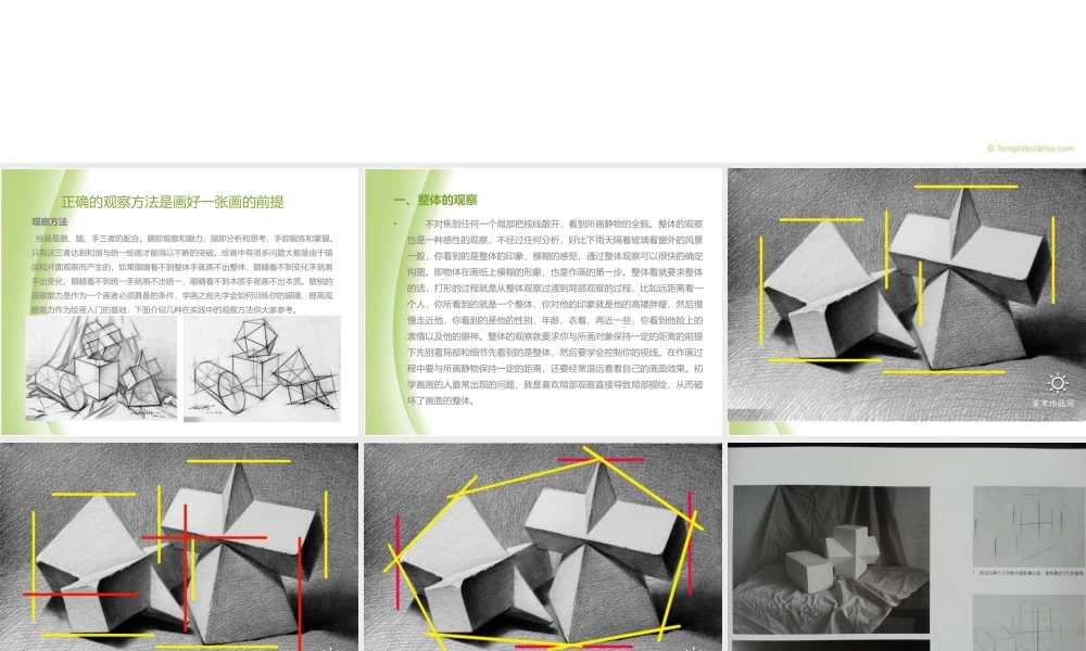 素描的观察方法