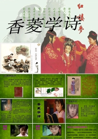山东省无棣县第一实验学校九年级语文上册 菱学诗课件 新人教版 课件