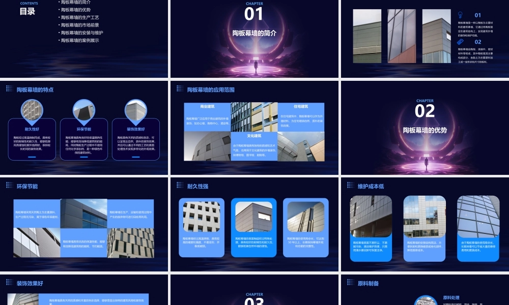 陶板一种充满魅力的新型幕墙材料最新版课件