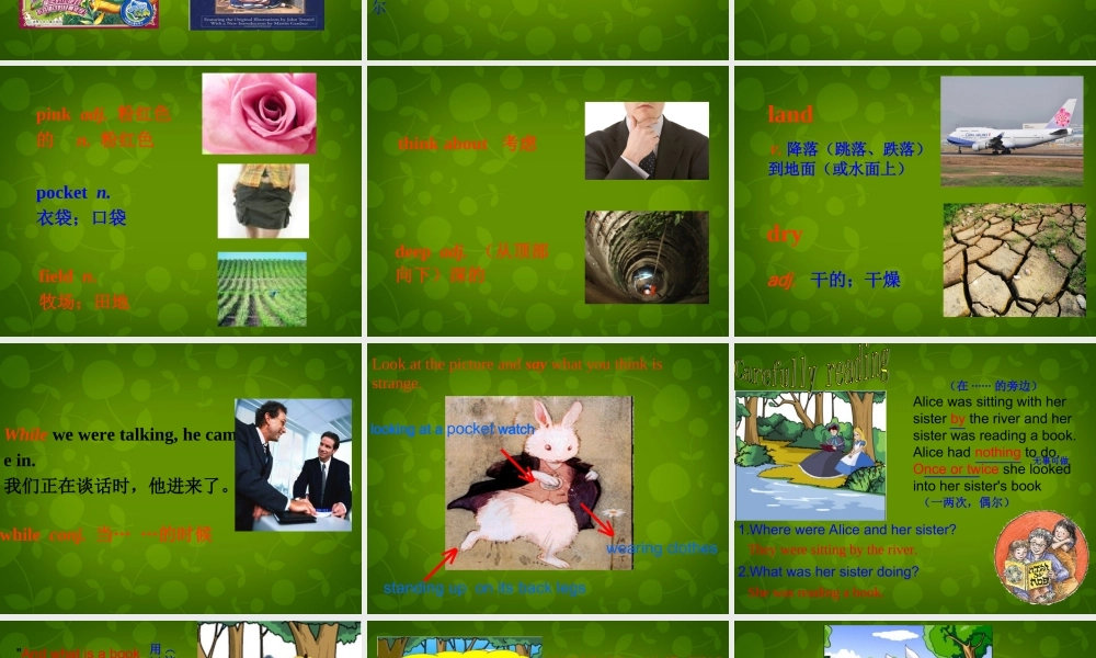 八年级英语上册 Module 7 Unit 2 She was thinking about her cat1课件 (新版)外研版 课件