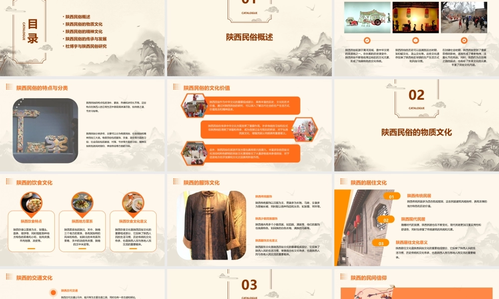 陕西民俗(杜博宇)分析课件