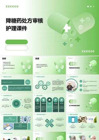 降糖药处方审核护理课件