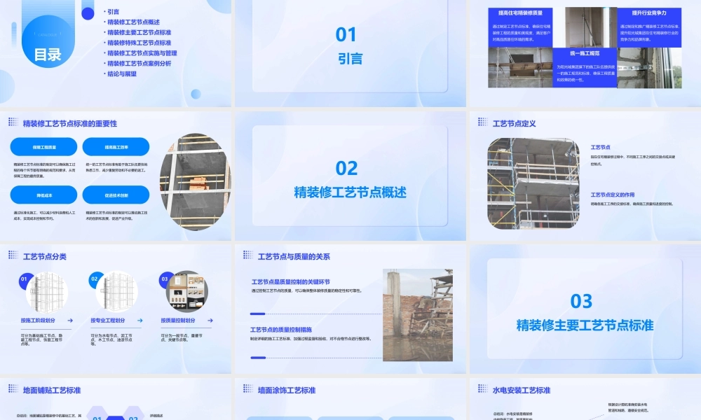 阳光城集团住宅精装修工艺节点标准课件