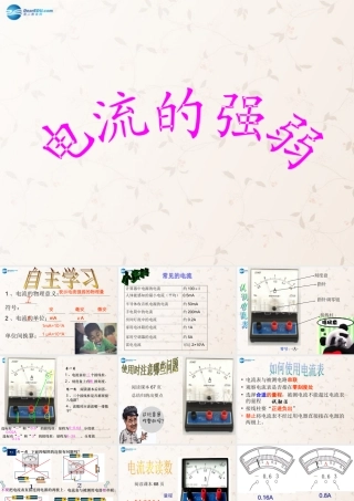 九年级物理全册 154 电流的测量课件 (新版)新人教版 课件