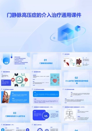 门静脉高压症的介入治疗通用课件