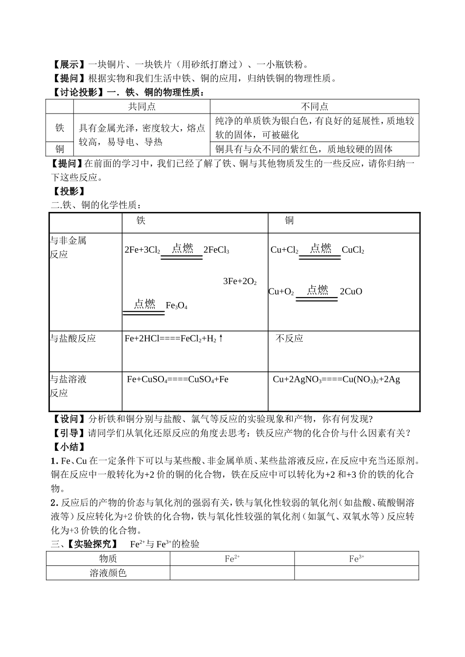 铁铜及其化合物1_第2页