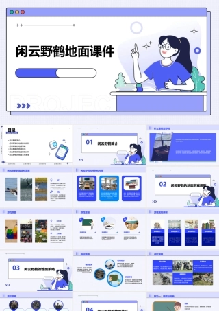 闲云野鹤地面课件