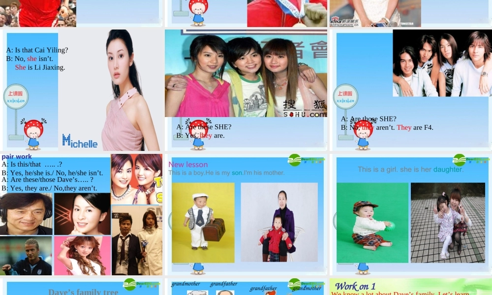 七年级英语上册 unit 3 this is my sister课件 人教新目标版 课件