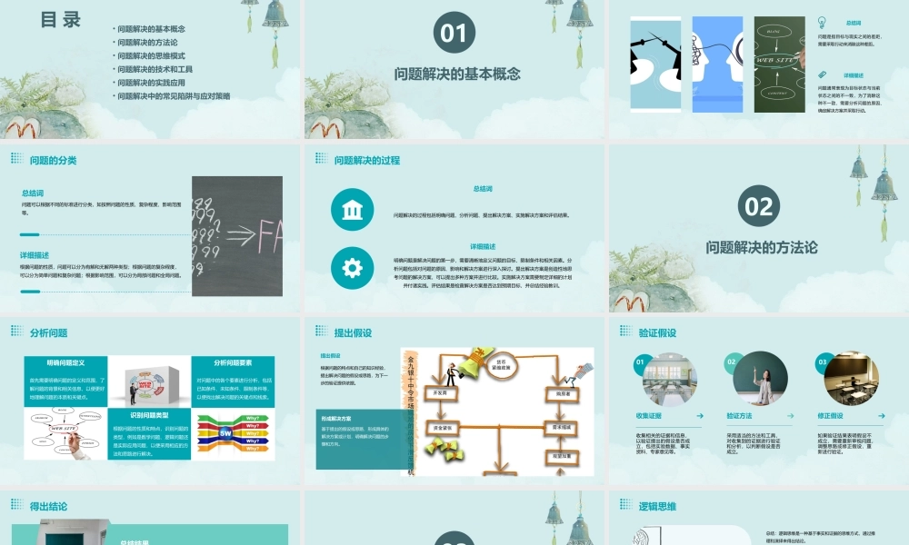 问题解决的思路和方法课件