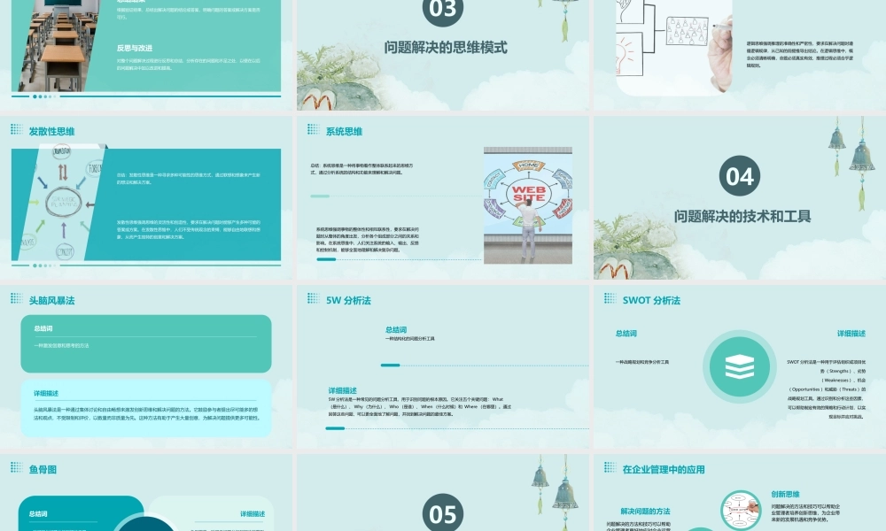 问题解决的思路和方法课件