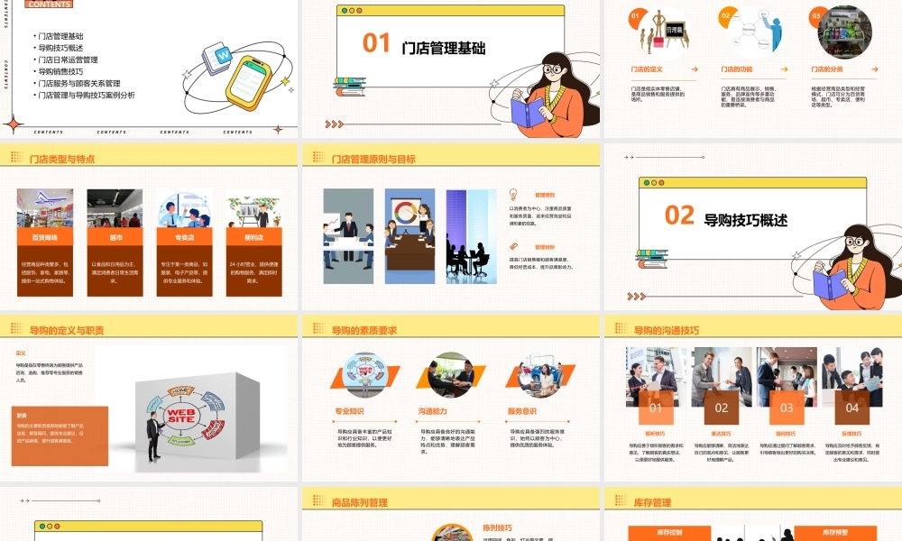 门店管理与导购技巧通用课件
