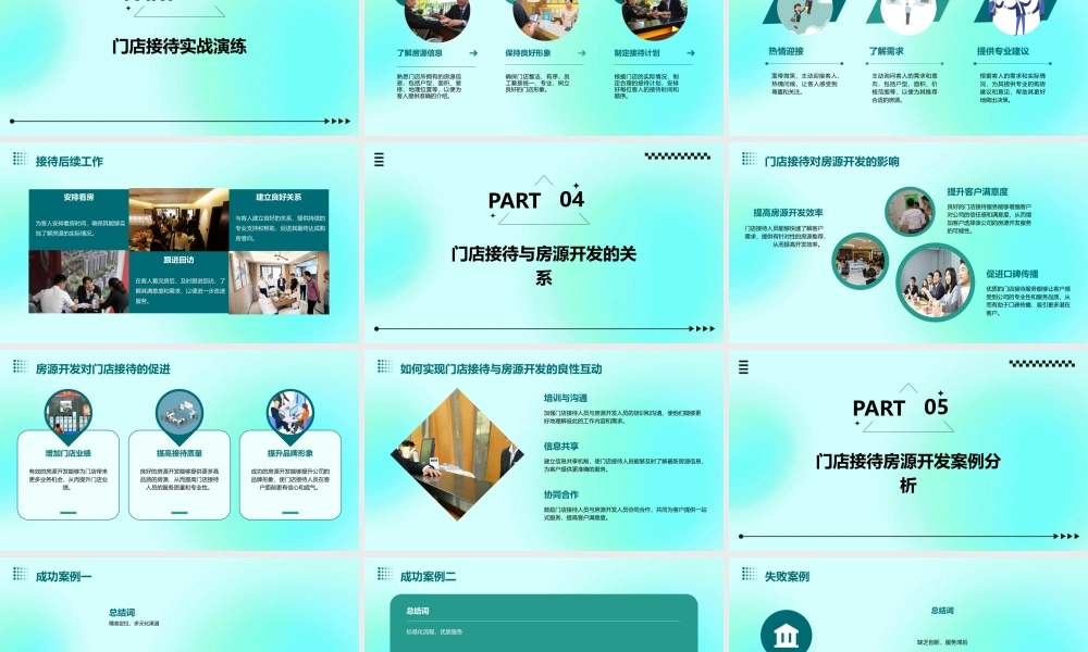 门店接待房源开发培训讲义课件