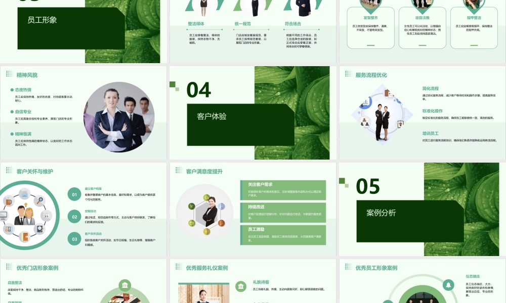门店形象服务礼仪课件