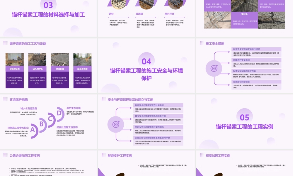 锚杆锚索工程课件