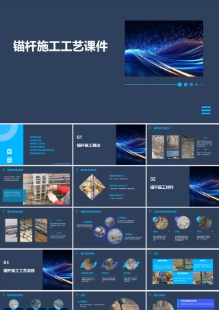 锚杆施工工艺课件